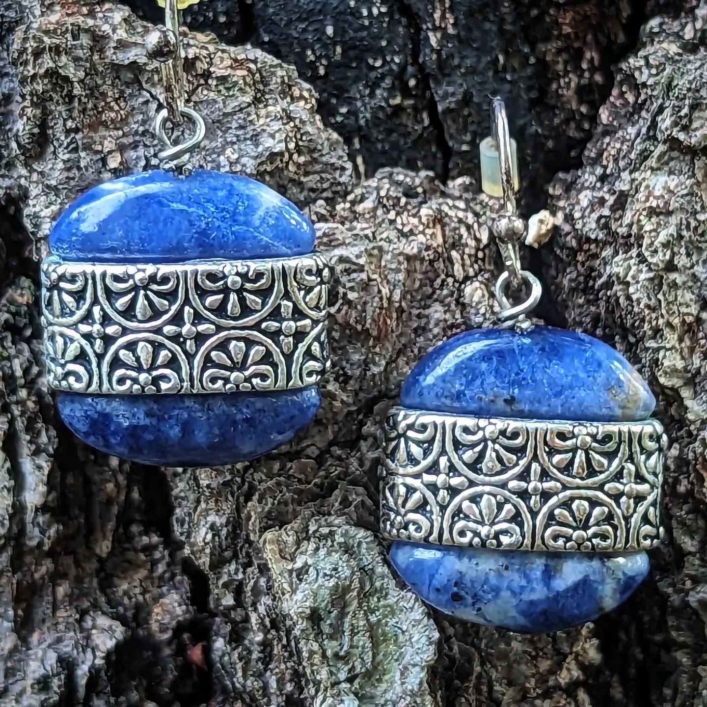 Lapis lazuli earrings