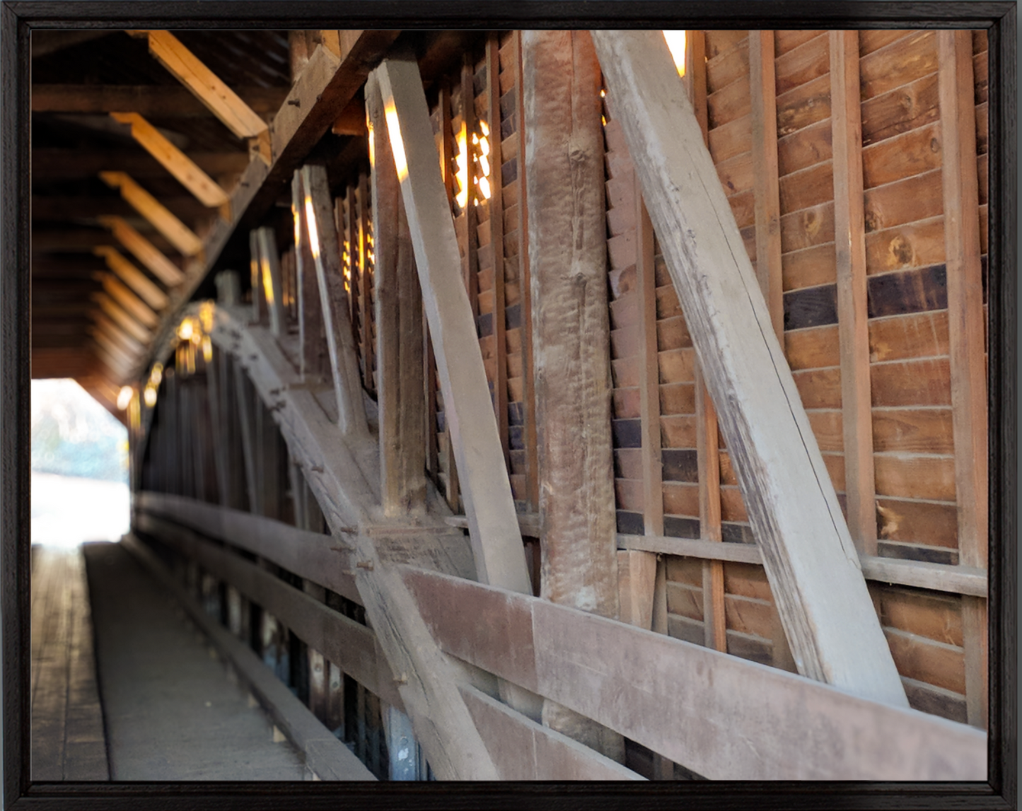 Meems Bottom Covered Bridge Arch
